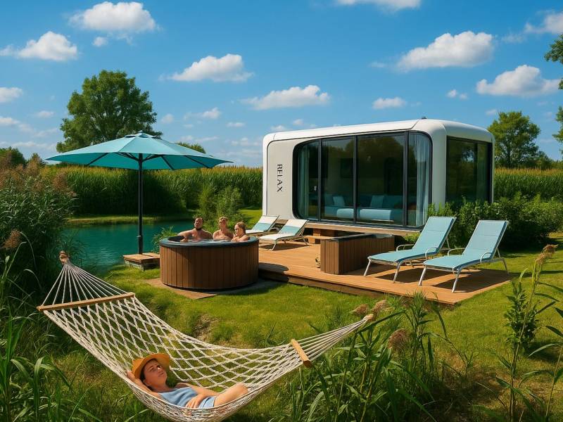 Najpiękniejszy glamping pod Warszawą