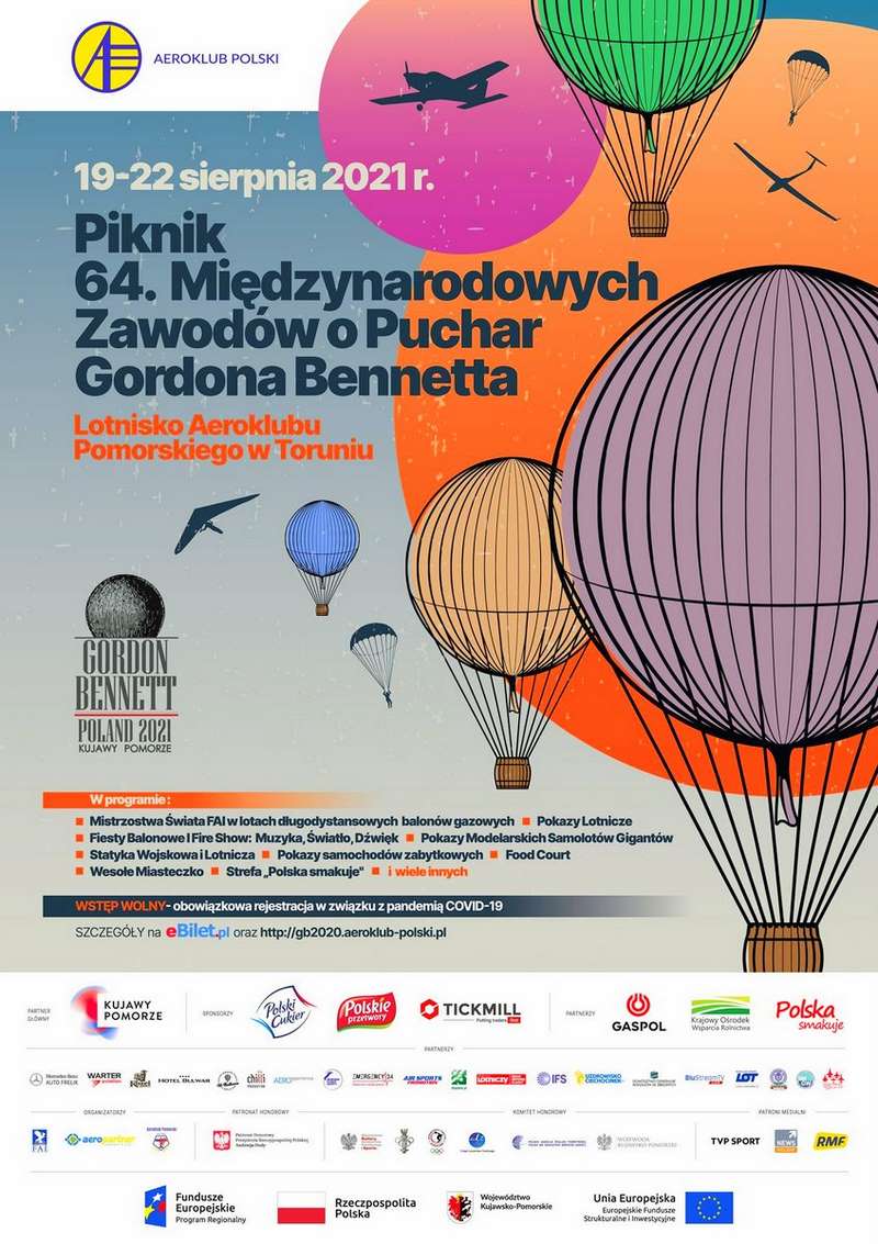 puchar Gordona Bennetta program plakat