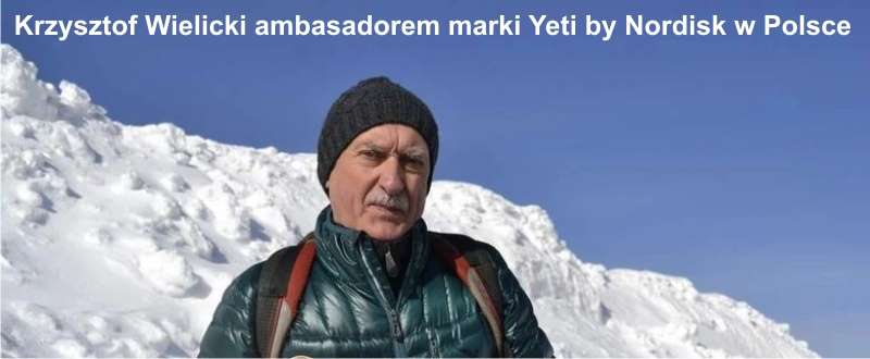 Krzysztof Wielicki ambasadorem marki Yeti