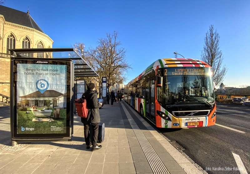 Autobus miejski i podmiejski Luksemburg