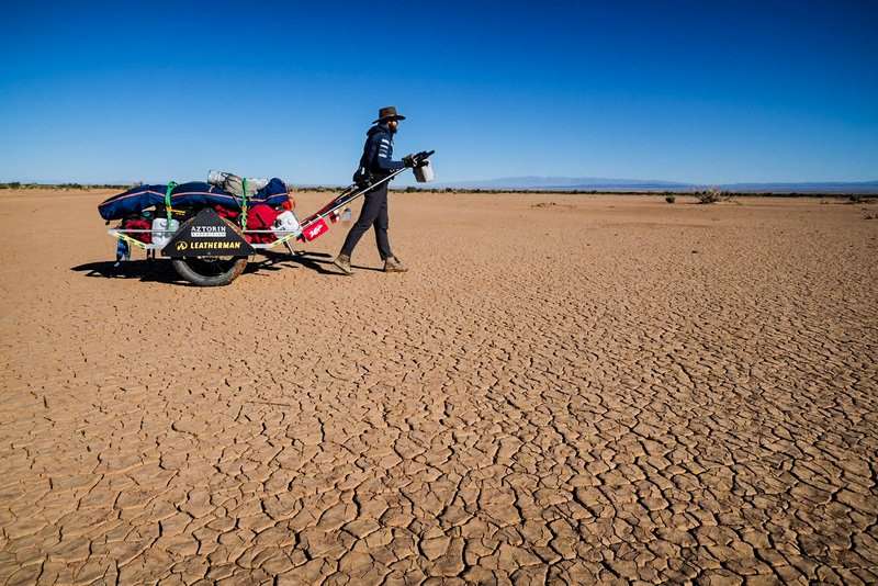 Mateusz Waligóra przeszedł samotnie pustynię Gobi jako pierwszy w historii 2