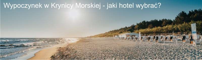 Wypoczynek w Krynicy Morskiej jaki hotel wybrać