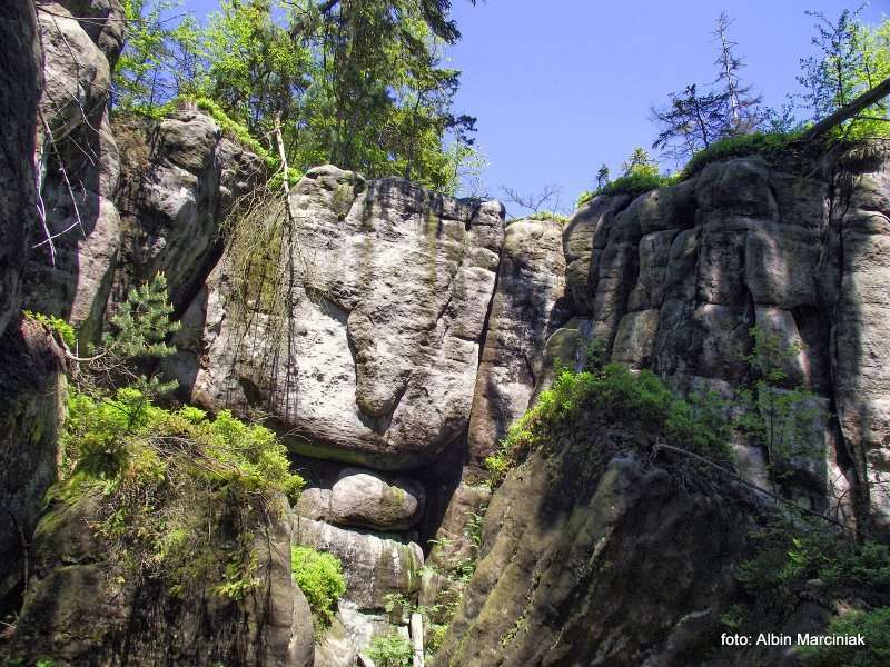 Białe Skały Góry Stołowe 13