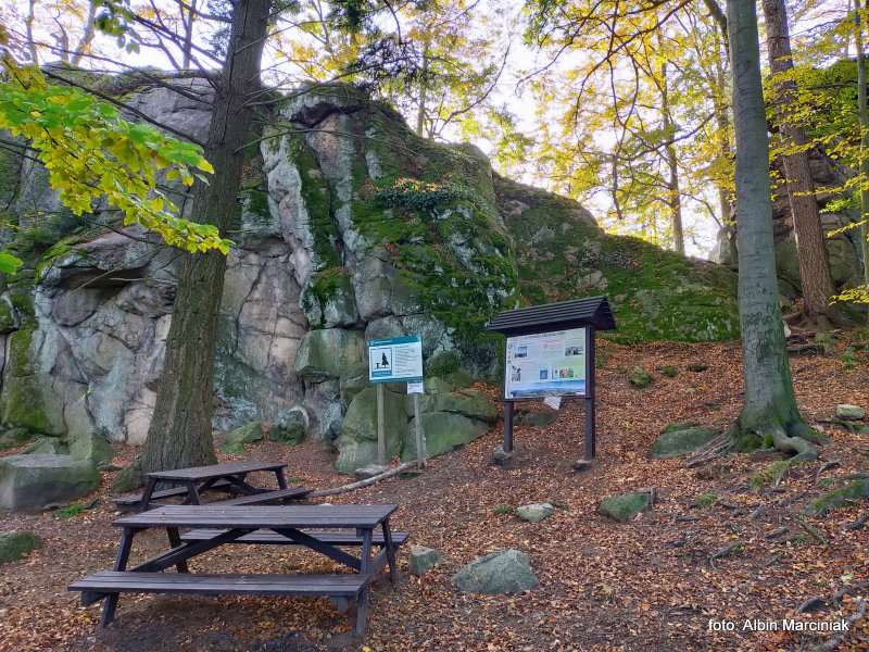 Sokoliki w Rudawach Janowickich na Dolnym Slasku Sokole Gory 34