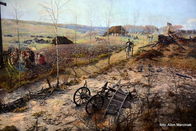 Panorama Racławicka obraz Bitwa pod Racławicami Muzeum we Wrocławiu 23