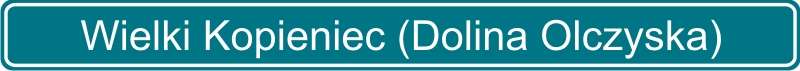 129 Wielki Kopieniec Dolina Olczyska