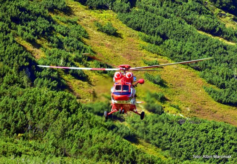 smiglowiec TOPR w akcji Tatry 2020 3