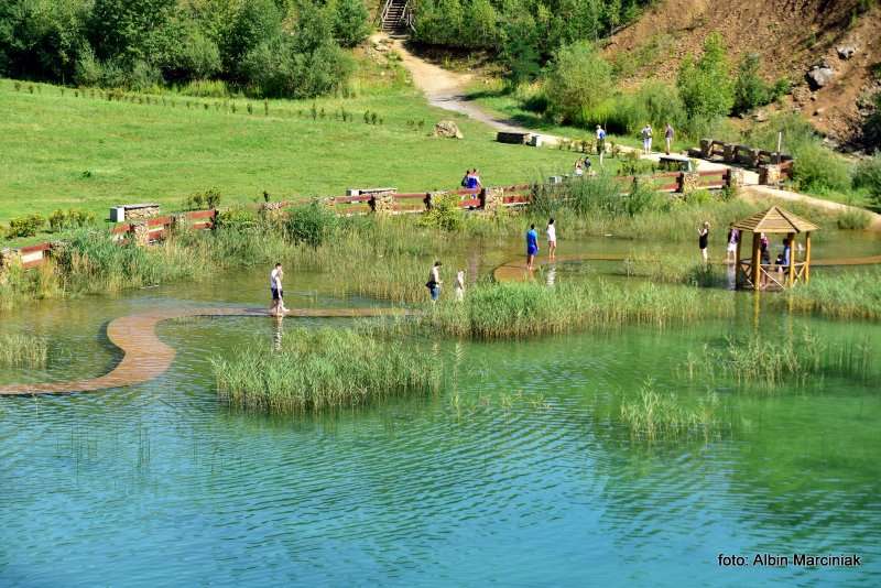 Park Gródek dawny Kamieniołom Polskie Malediwy w Jaworznie 16