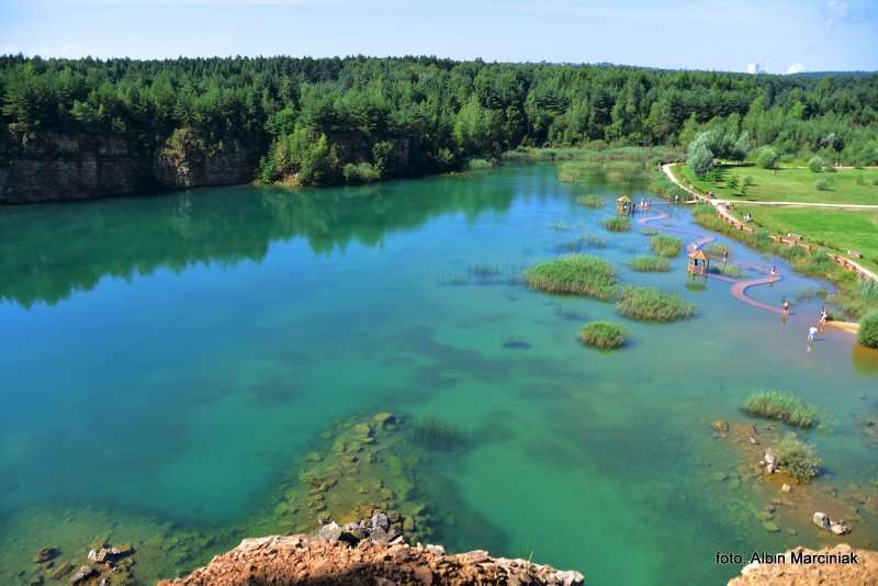 Park Gródek dawny Kamieniołom Polskie Malediwy w Jaworznie 9