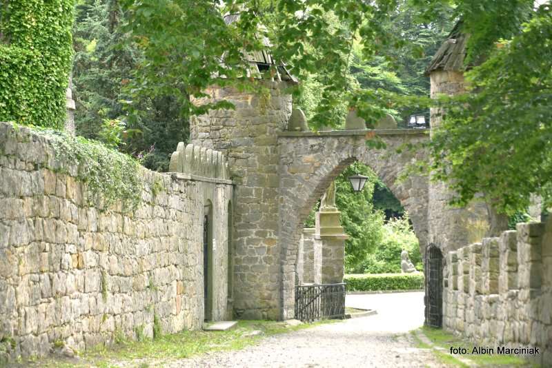 Zamek Leśna Skała w Szczytnej 1