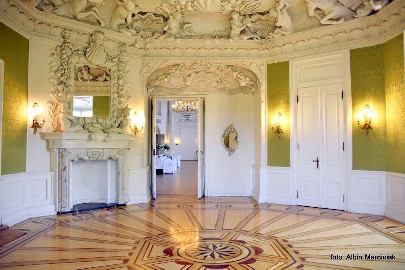 Zamek w Rydzynie sala balowa Wielkopolska 17