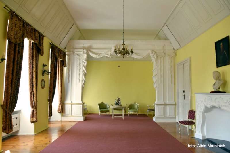 Zamek w Rydzynie wnetrza Wielkopolska 23