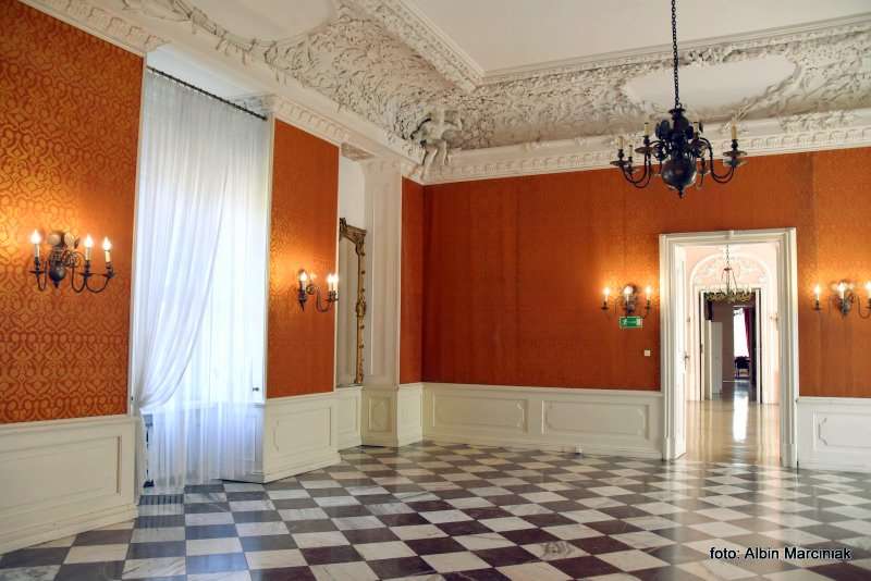 Zamek w Rydzynie wnetrza Wielkopolska 26