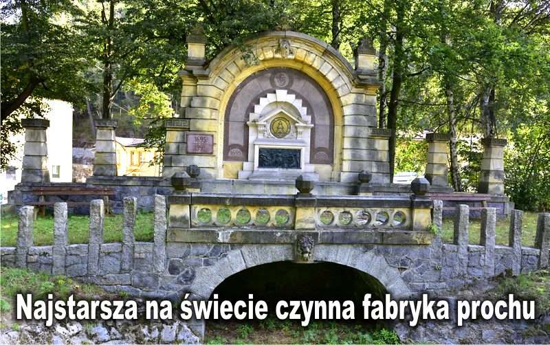 Najstarsza na świecie czynna fabryka prochu gdzie