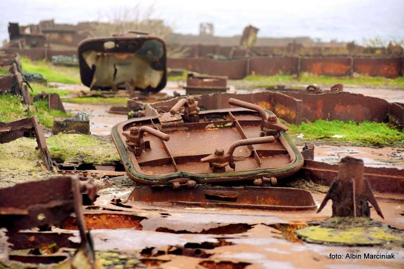 Wrak statku ORP Wicher II oraz ORP Grom II na Helu 24