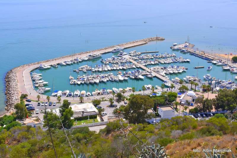 sidi bou said port i plaza Tunezja Afryka Polnocna 11